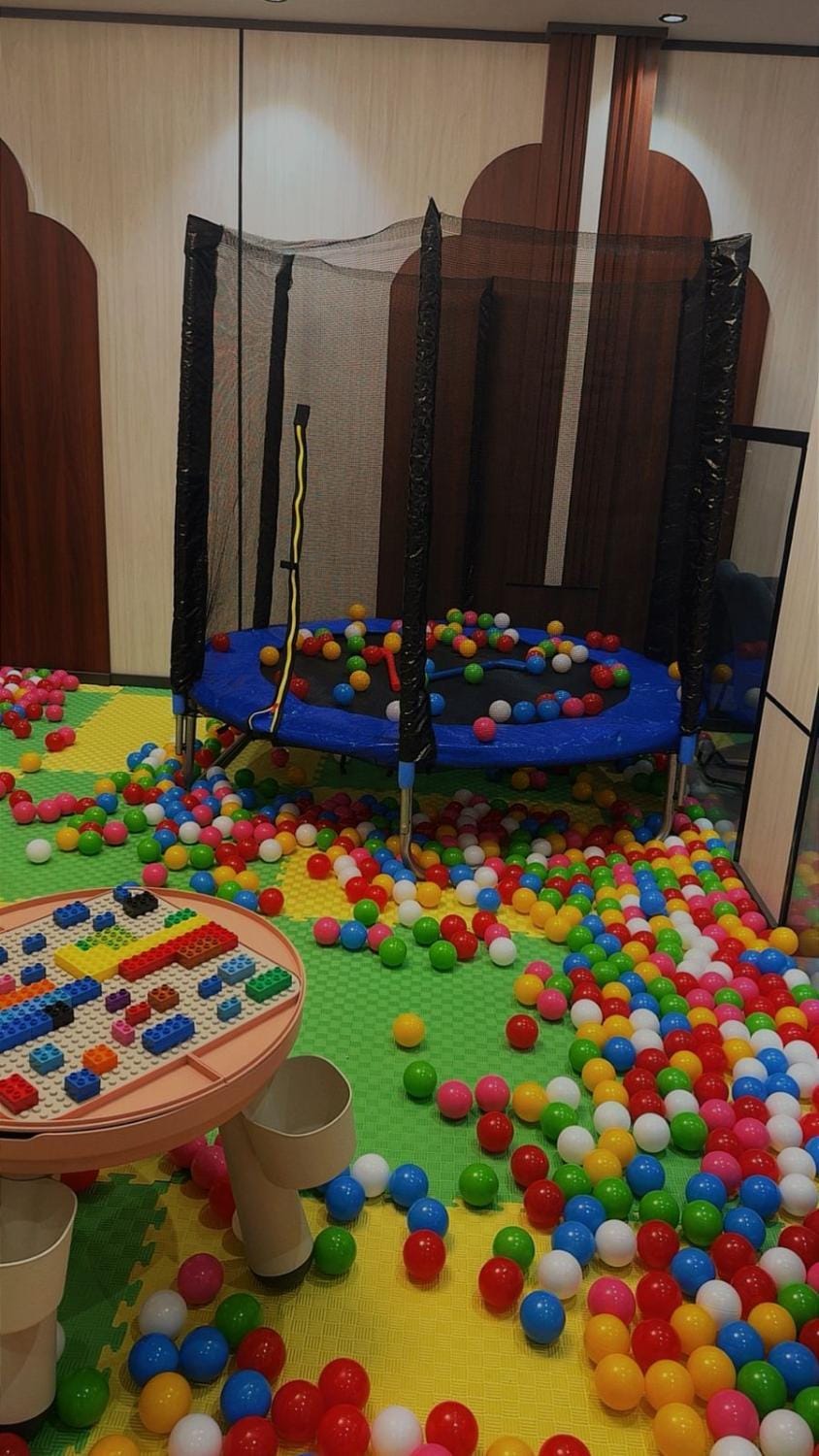 Children play ground, Game Room, Garden