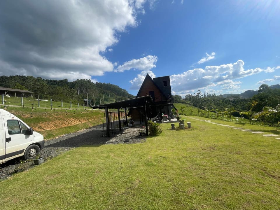 Natural landscape, Garden, Mountain view, Parking