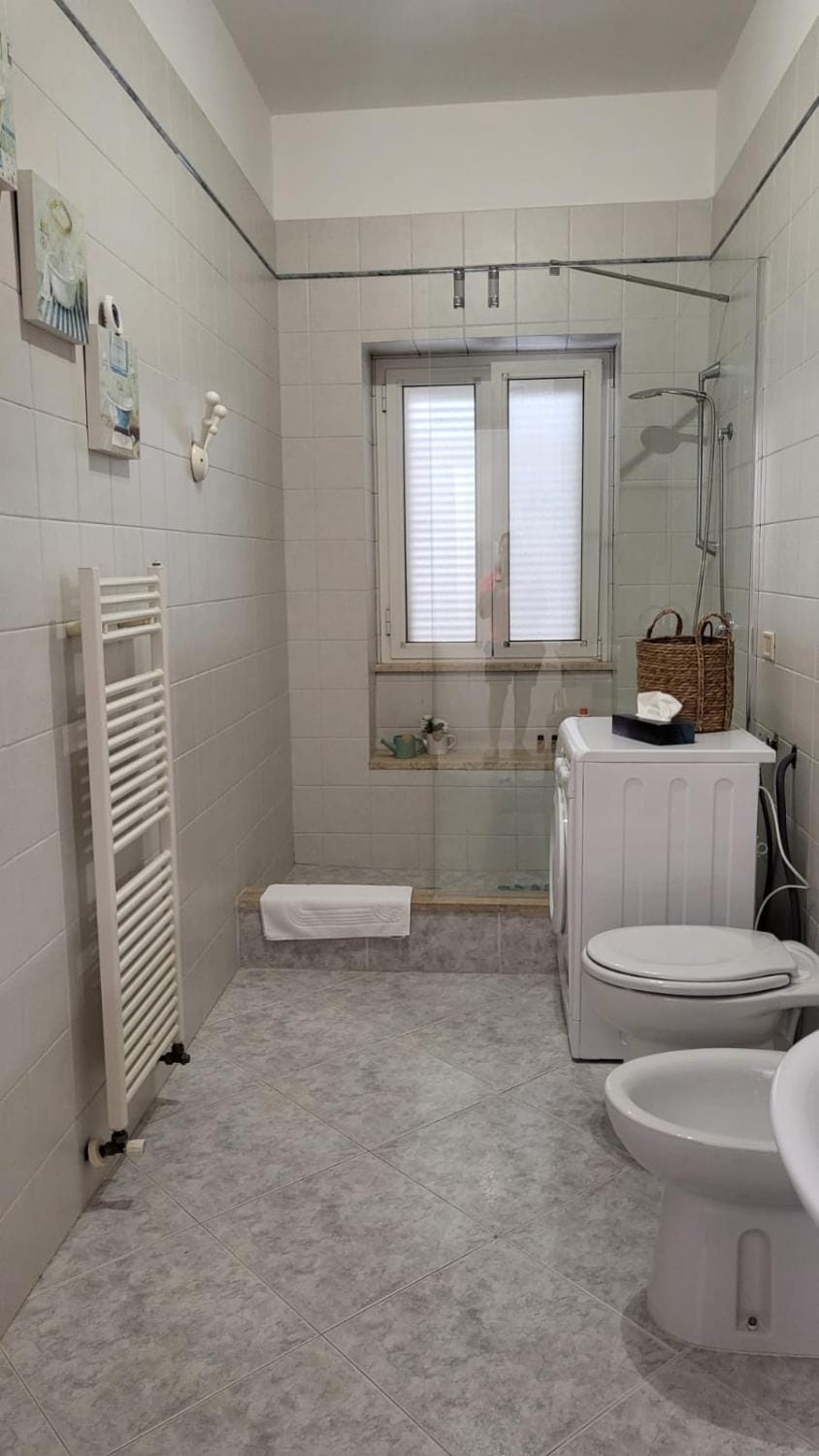 Shower, Toilet, Bathroom, bidet, towels