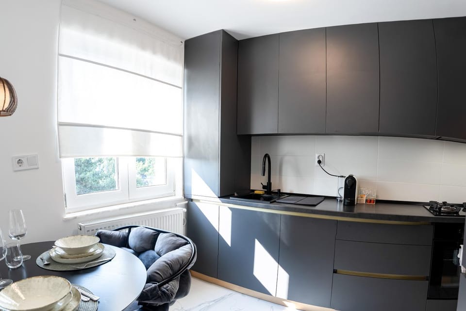 Kitchen or kitchenette, kitchen