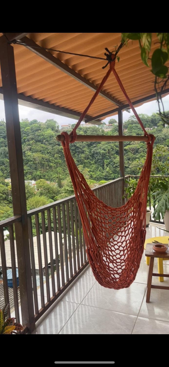 Casa com vista livre para o Cristo na zona sul Vacation rental in Santa Teresa
