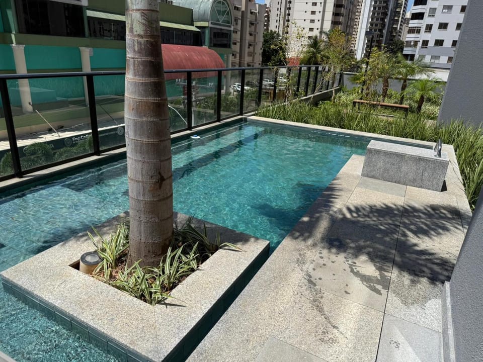 Apto Sofisticato96 1Q ao lado do Parque Vaca Brava Apartment in Goiania