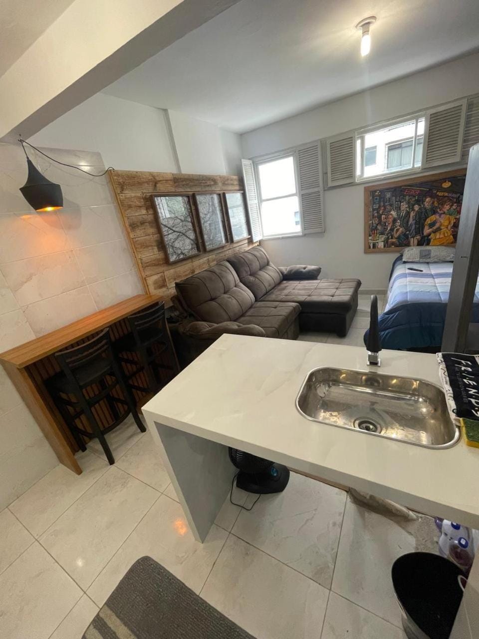 Som do mar Kitinete Apartment in Santos