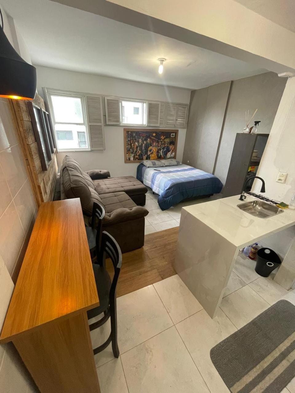 Som do mar Kitinete Apartment in Santos
