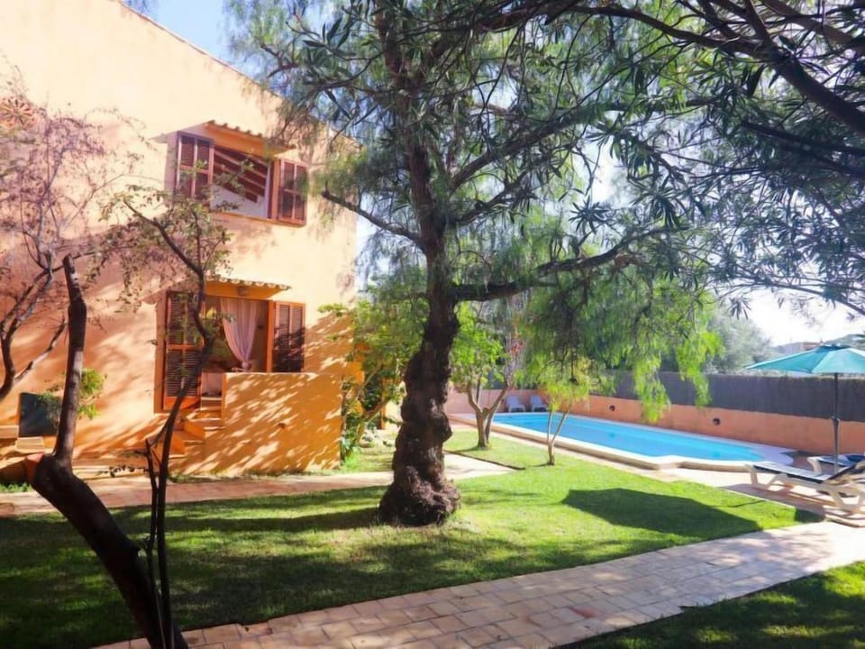 Property building, Garden, Pool view