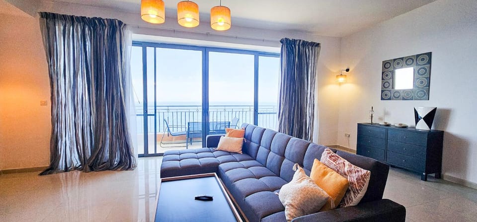 Balcony/Terrace, Living room, Sea view