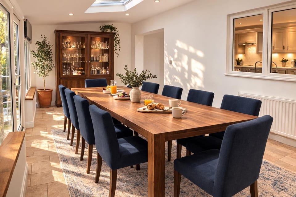 Food and drinks, Seating area, Dining area, Food