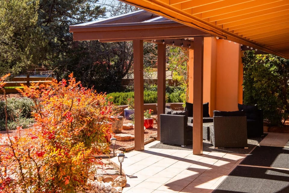 Patio, Garden view