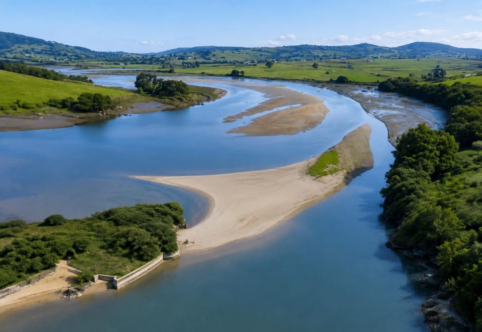 Natural landscape, Bird's eye view