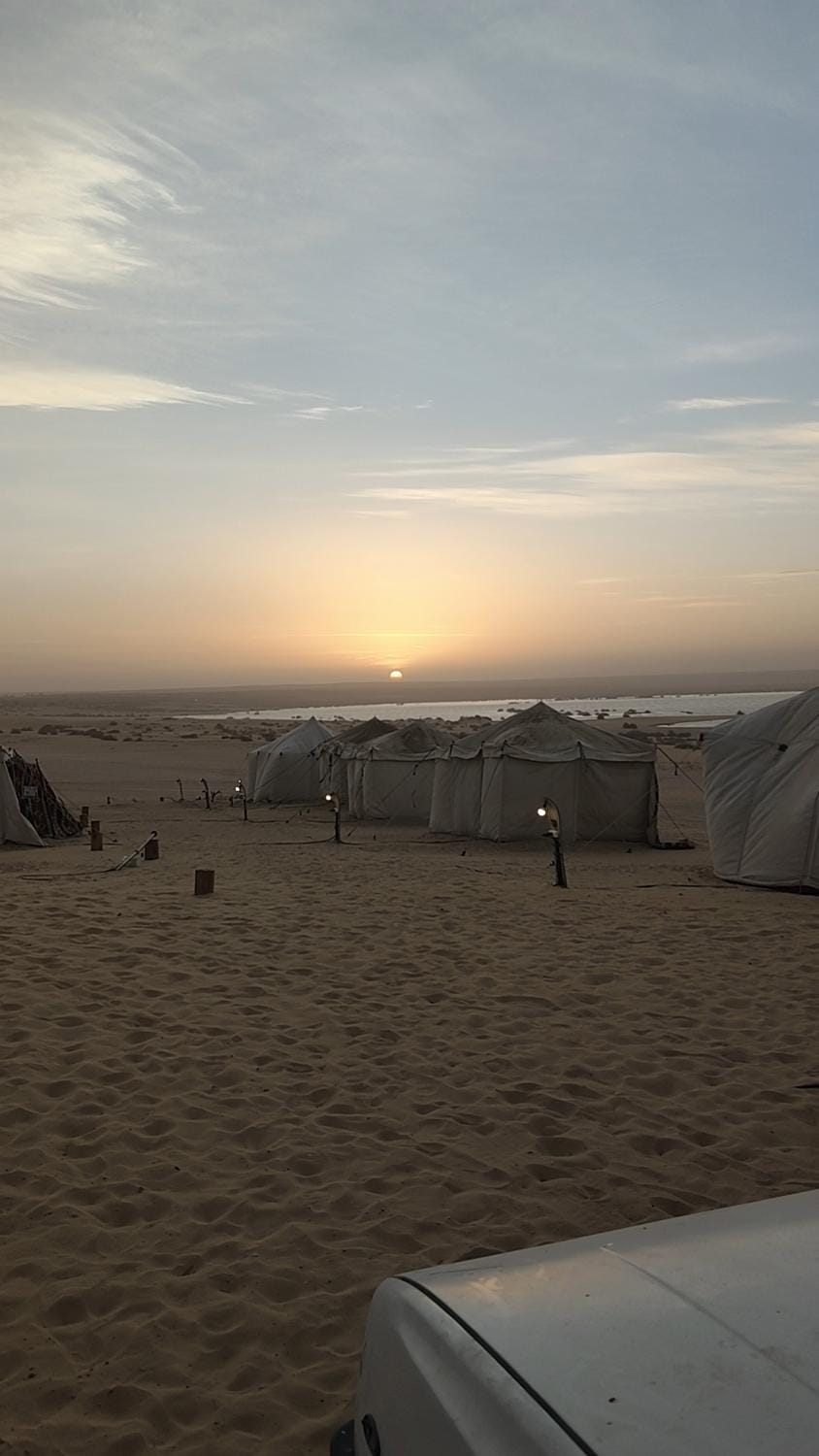 مبيت في الصحراء Luxury tent in Egypt