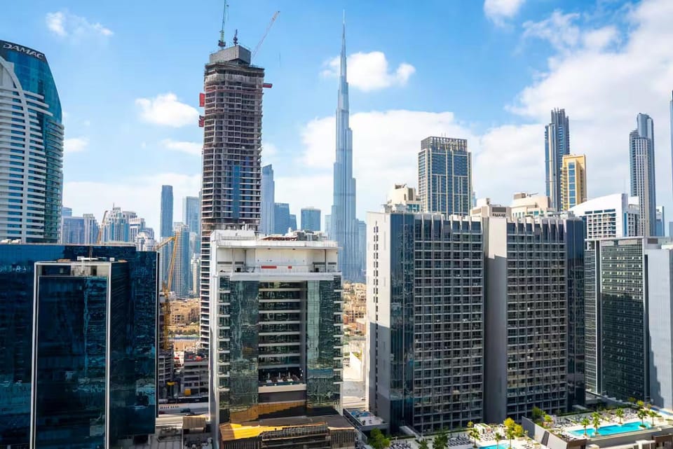 Large terrace Burj Khalifa view - 5m Dubai Mall Apartment in Dubai