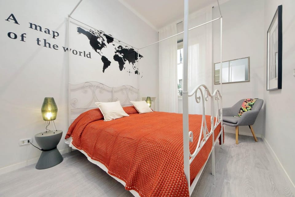 Bed, Bedroom, wardrobe, air conditioner