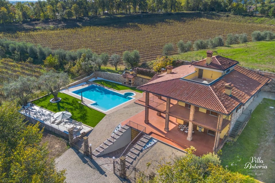 Bird's eye view, Swimming pool