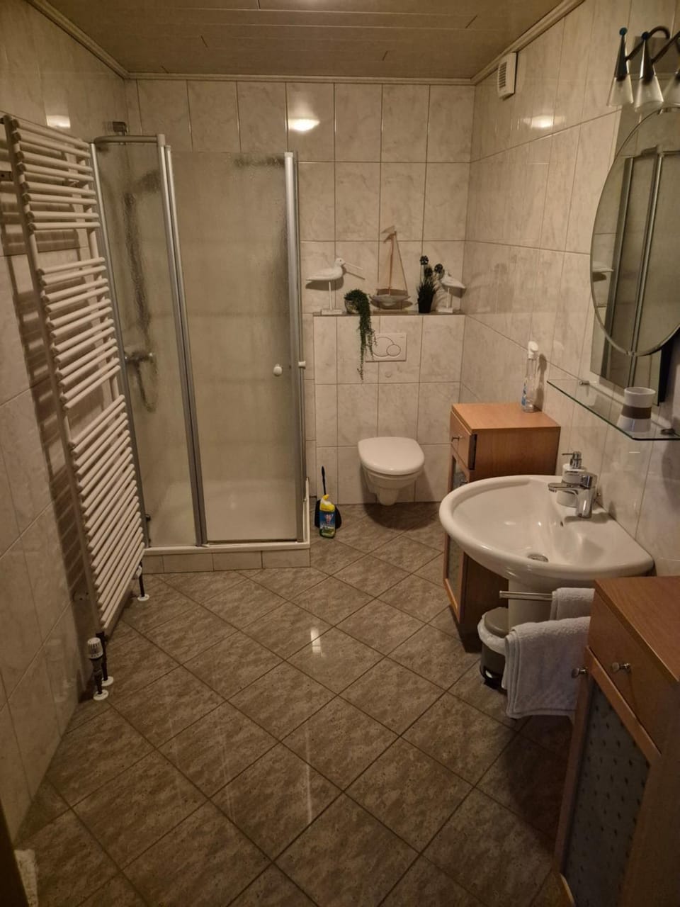 Shower, Toilet, Bathroom, towels