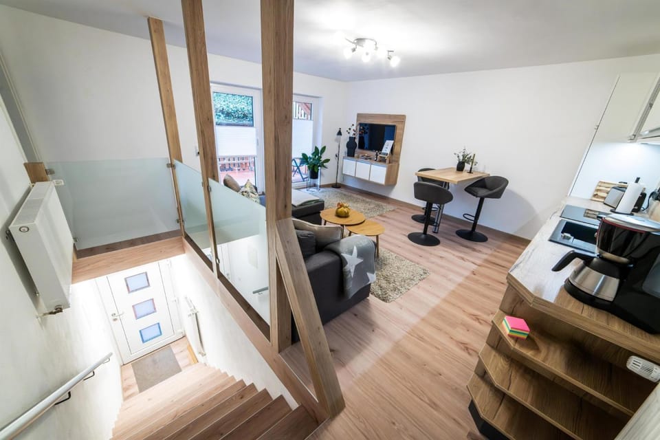 TV and multimedia, Kitchen or kitchenette, Living room, Seating area, Bedroom