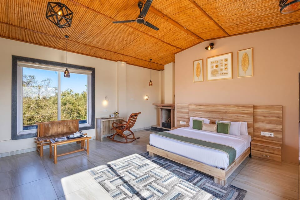Alaya Stays Krishna Serenity Villa Pet-friendly 7-BHK Farmhouse with Pool, Gazebo and Garden Villa in Rajasthan