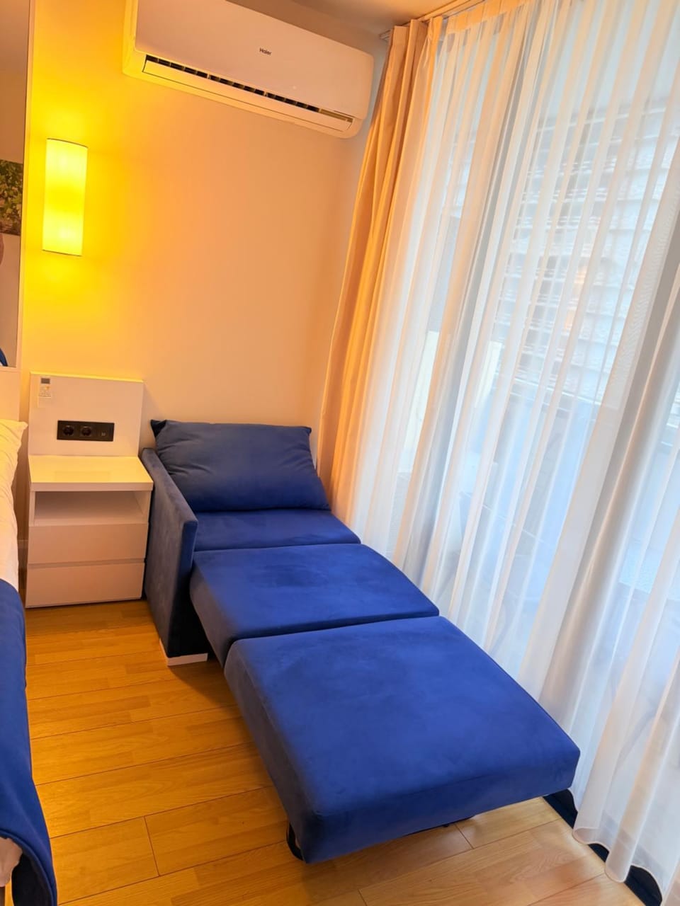 Black Sea Beachfront at Orbi City Apartment in Batumi