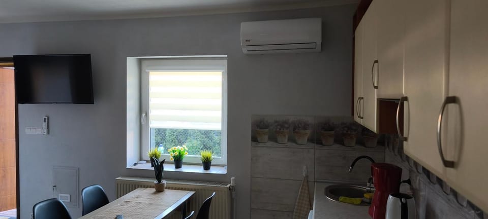 TV and multimedia, Kitchen or kitchenette, Dining area, air conditioner