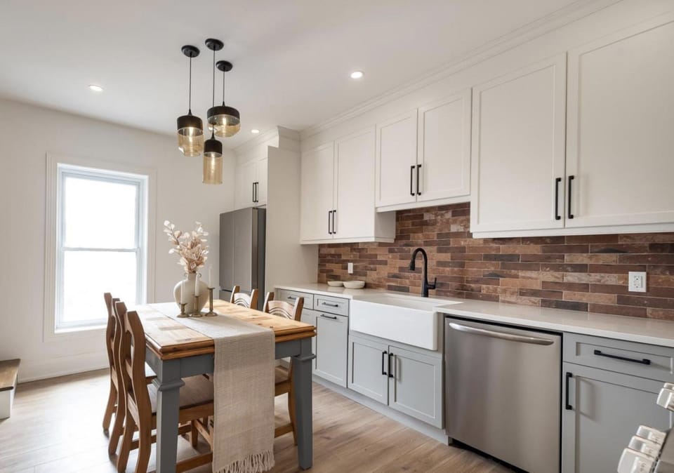 Communal kitchen, stove, stove, kitchen