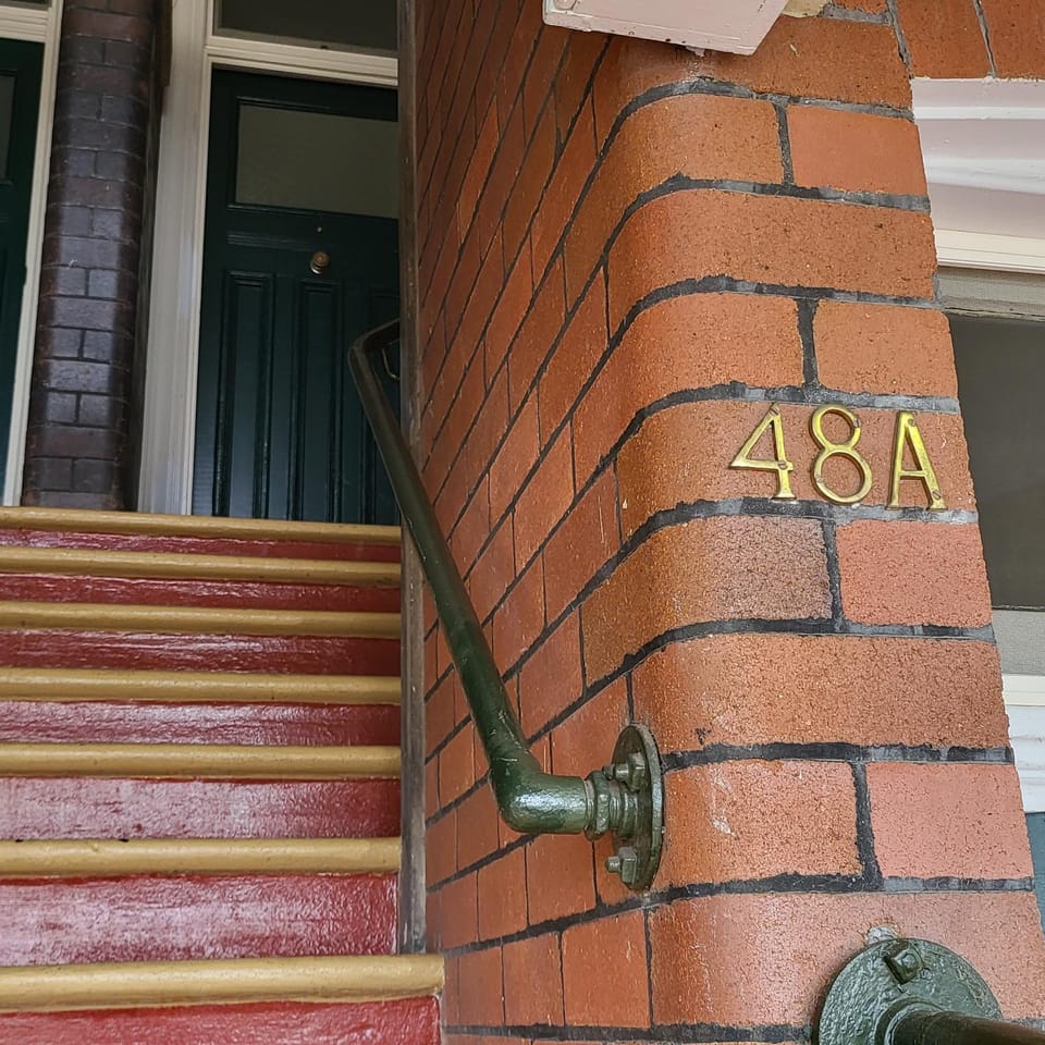 Dining area, Text overlay, Street view
