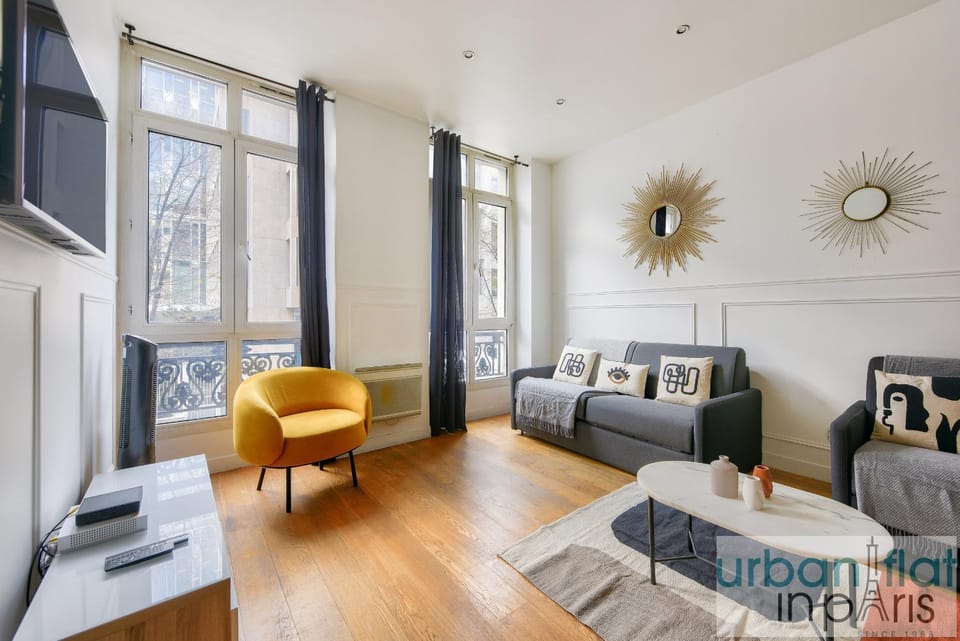 UrbanFlat 34 - Appartement Parisien de 3 chambres Apartment in Paris