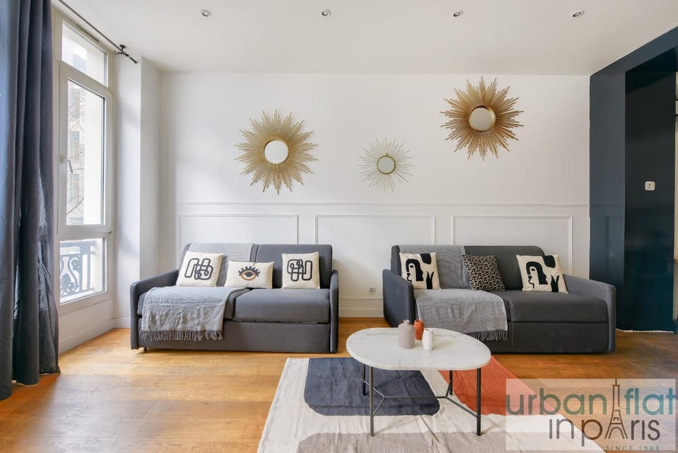 UrbanFlat 34 - Appartement Parisien de 3 chambres Apartment in Paris