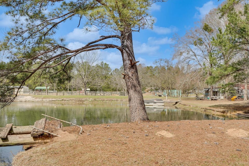 2-Acre Farmhouse w/ Animals! Allendale Retreat House in South Carolina