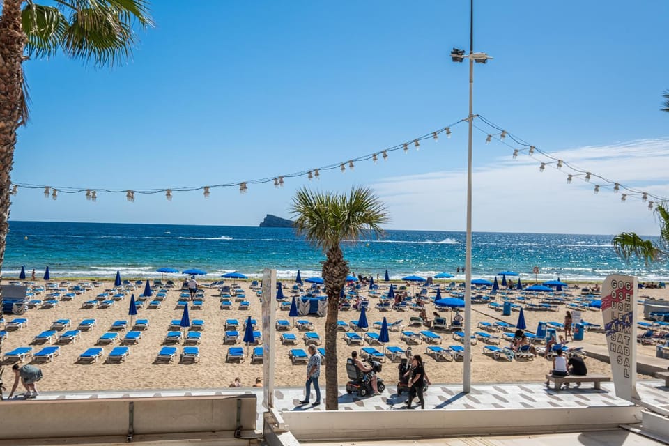 Nearby landmark, Day, Natural landscape, Beach, Sea view, sunbed