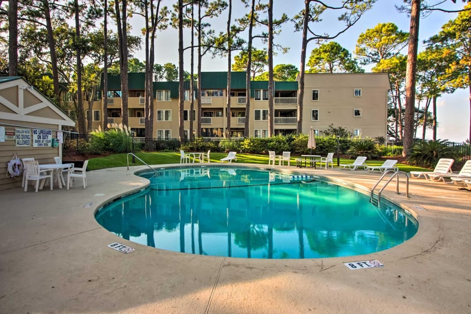 Beachfront Getaway! Hilton Head Resort Condo House in Hilton Head Island