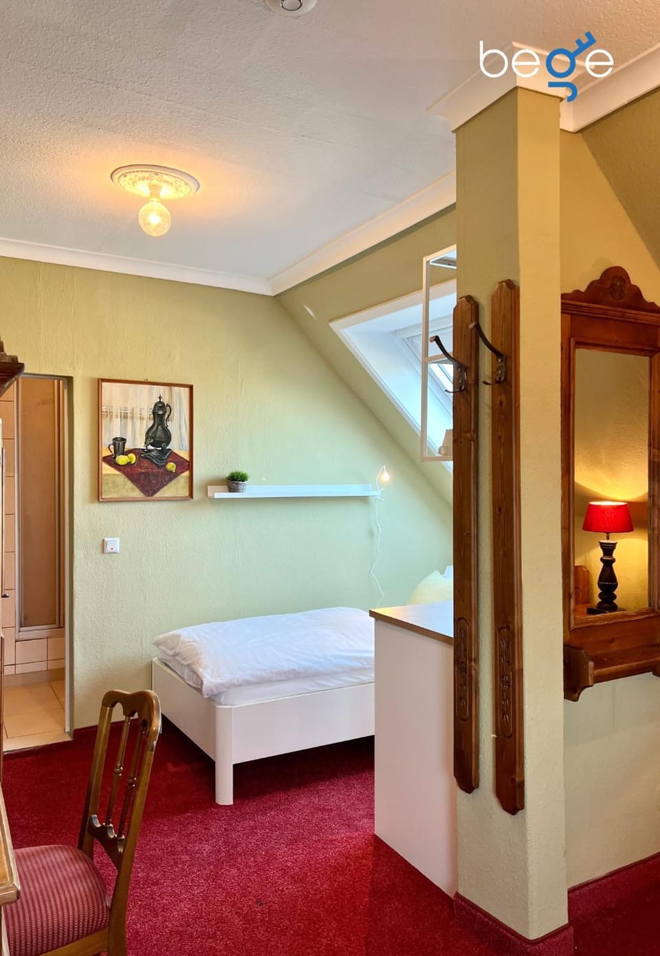 Bed, Photo of the whole room, Bedroom, wardrobe