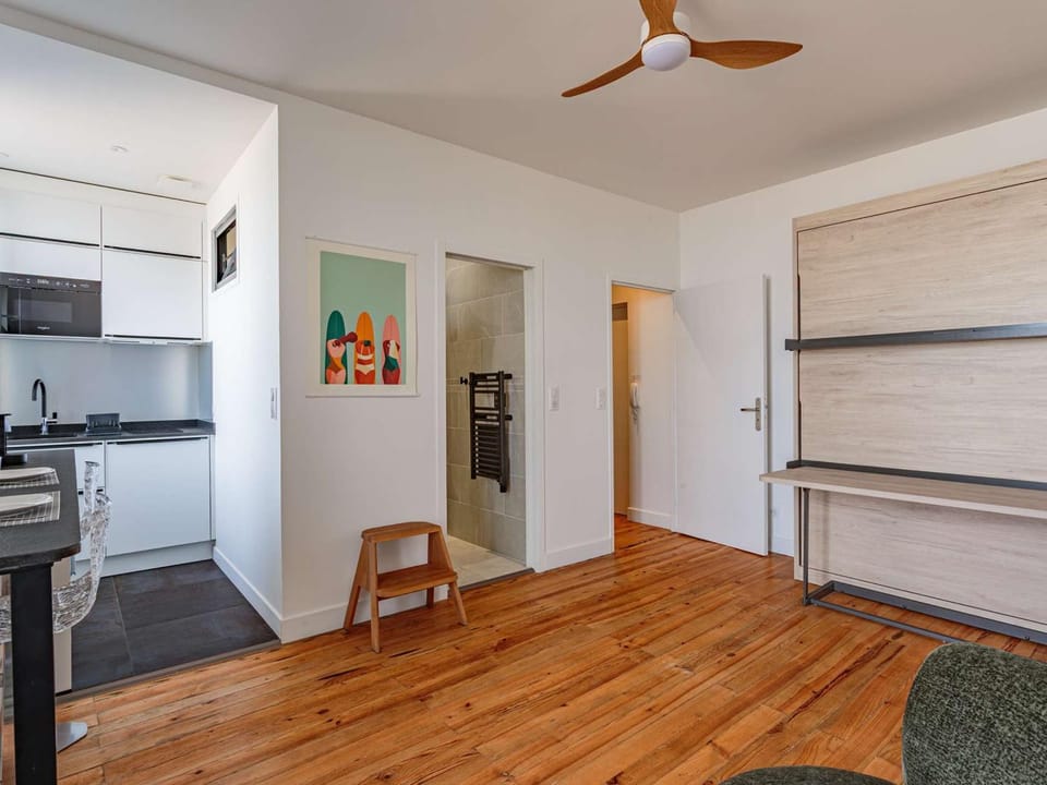 Studio rénové, vue imprenable océan - FR-1-3-633 Apartment in Biarritz