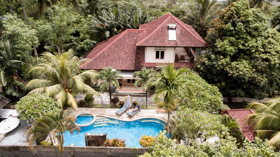 Pool view, Inner courtyard view