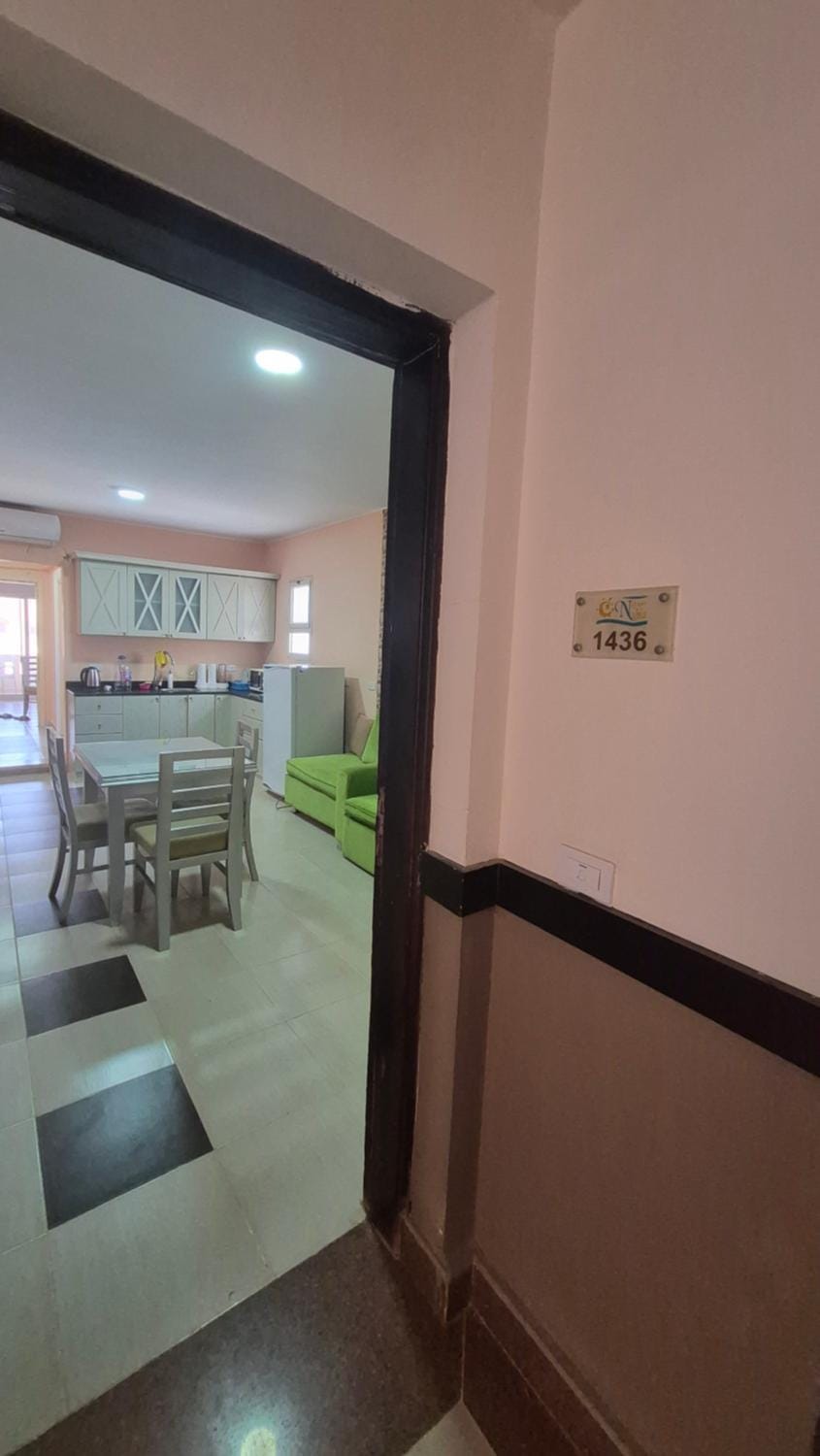 Cozy 1 Bedroom Apartment sea and pool view Apartment in Hurghada