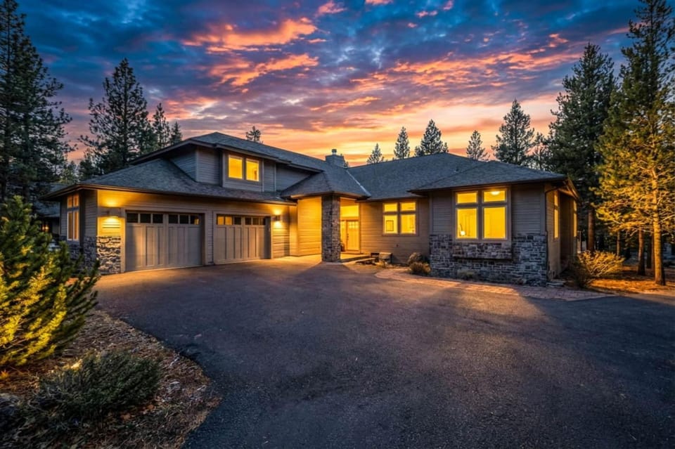 Property building, Sunset