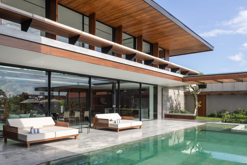 Property building, View (from property/room), Swimming pool