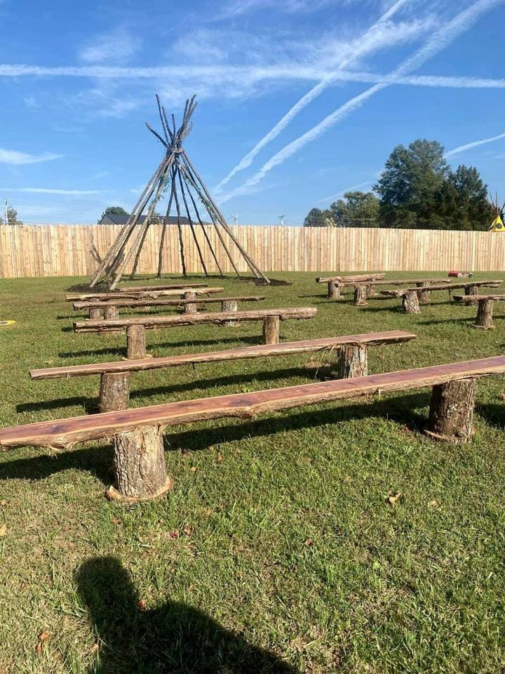 Authentic Sioux-Style Tipi Campground with Shared Kitchen Near Campbellsville and Green River Lake, Kentucky House in Kentucky