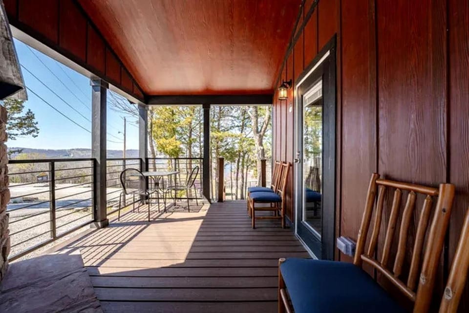 Cozy Cabin Getaway with Loft, Fire Pit Evenings & Community Pool in Branson, Missouri Cabin in Indian Point