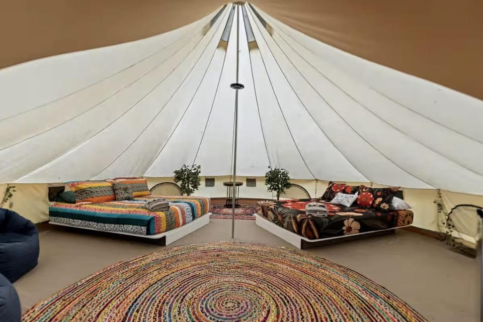 Nature-Forward Glamping Resort with Forest Paths and Meadow Hangouts in Stanton, Kentucky Luxury tent in Kentucky