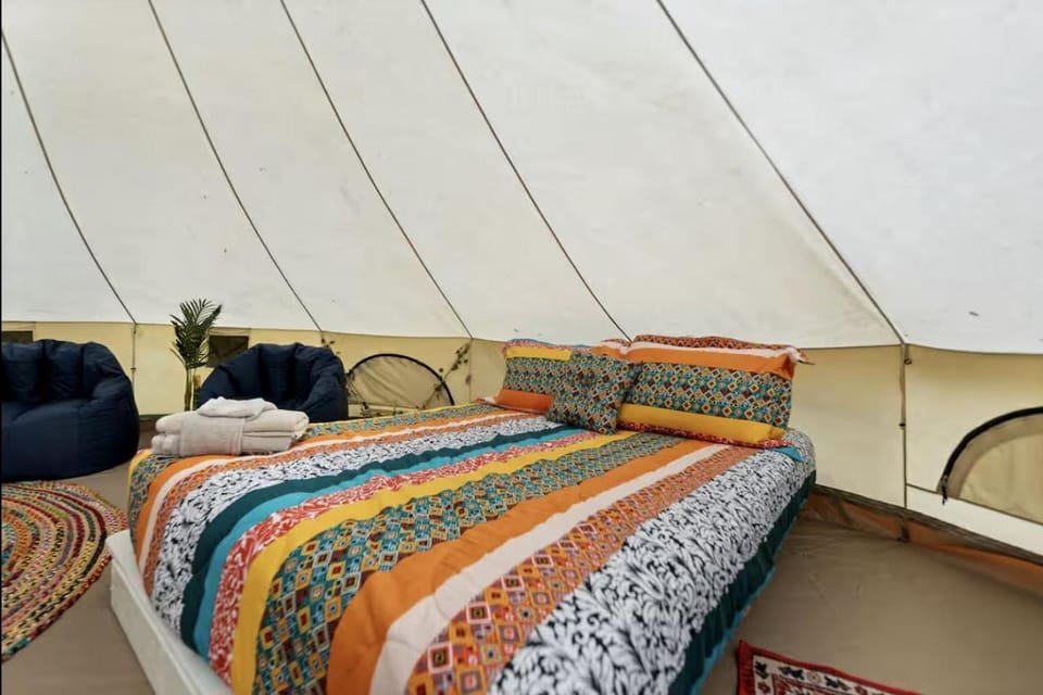 Nature-Forward Glamping Resort with Forest Paths and Meadow Hangouts in Stanton, Kentucky Luxury tent in Kentucky