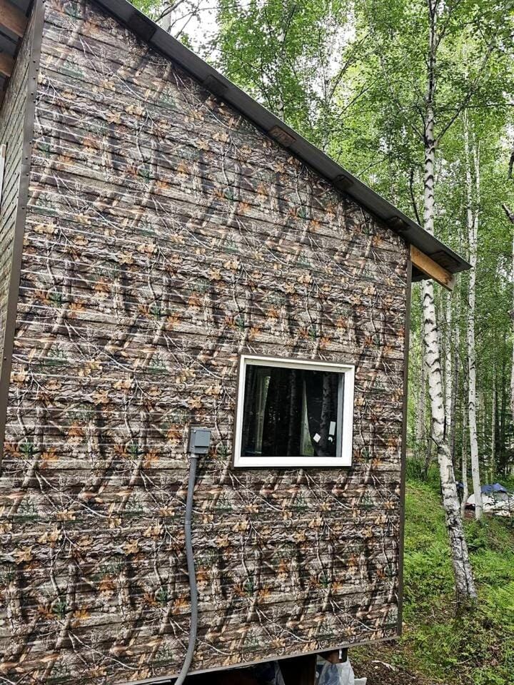 Peaceful Cozy Cabin Stay With Play Area Close To River For Fishing And Easy Outdoor Fun in Houston, Alaska Cabin in Big Lake
