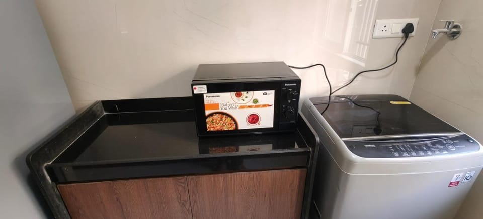 microwave, washing machine