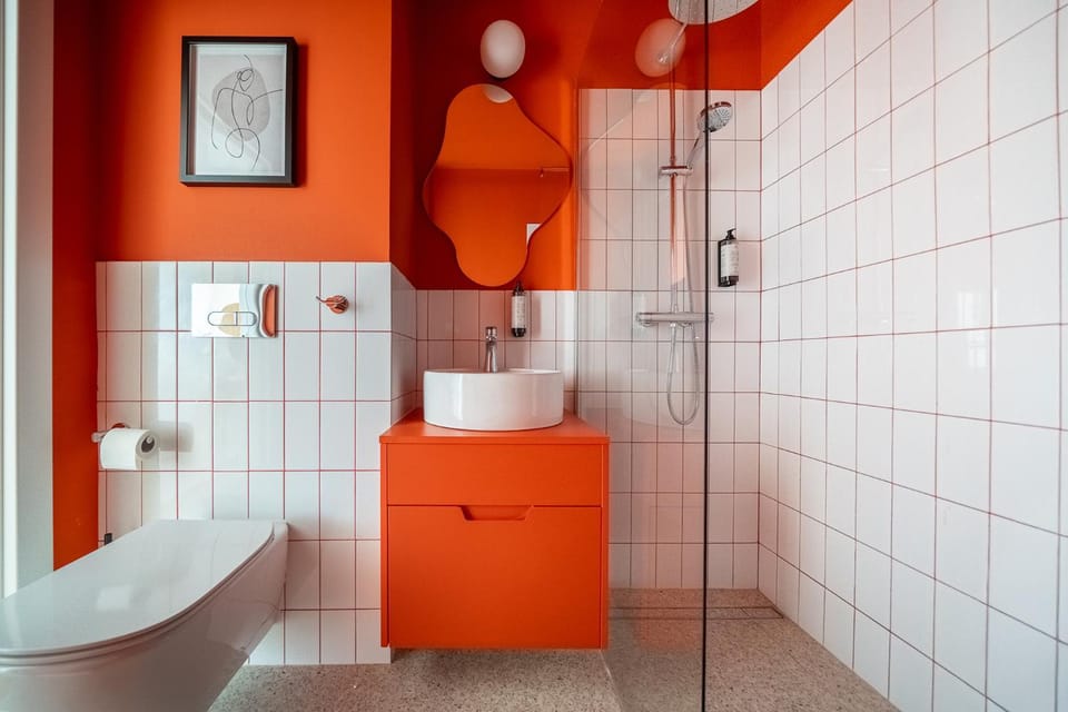 Shower, Bathroom, towels