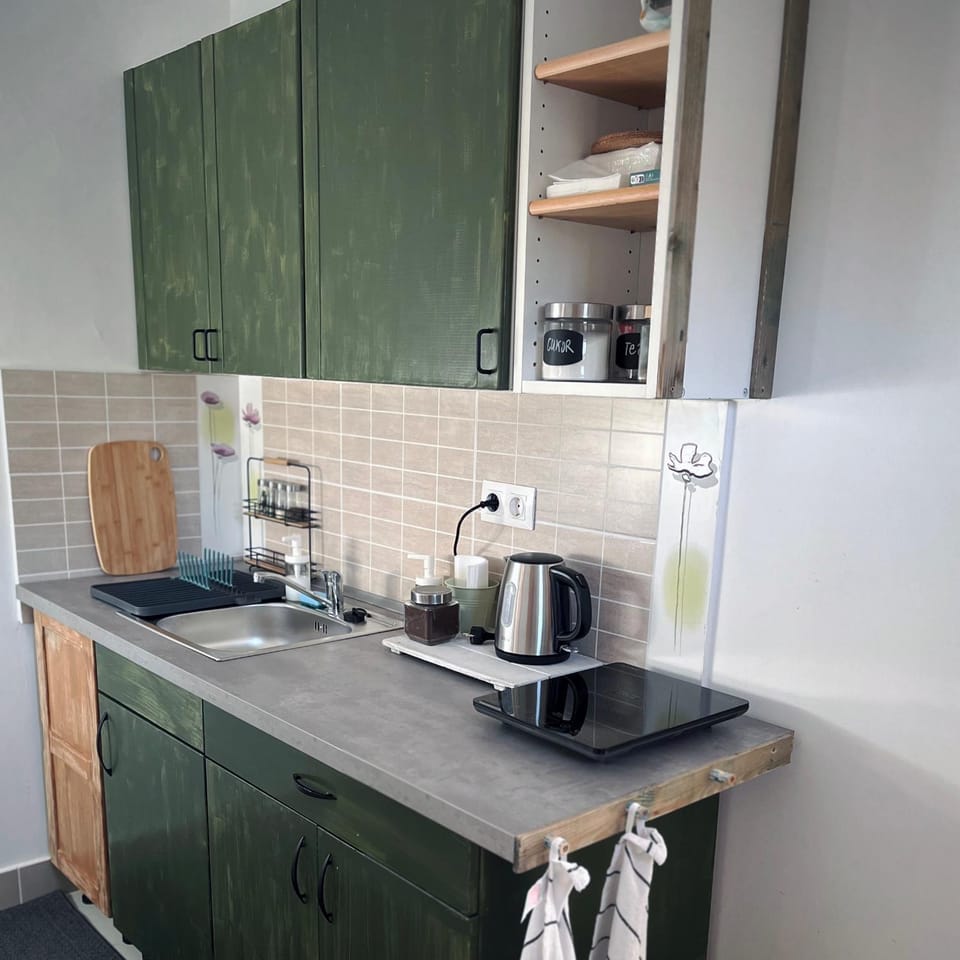 Coffee/tea facilities, stove, kitchen