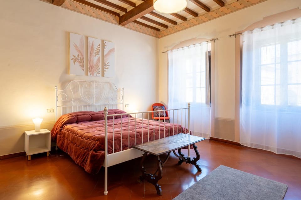 Property building, Living room, Bedroom