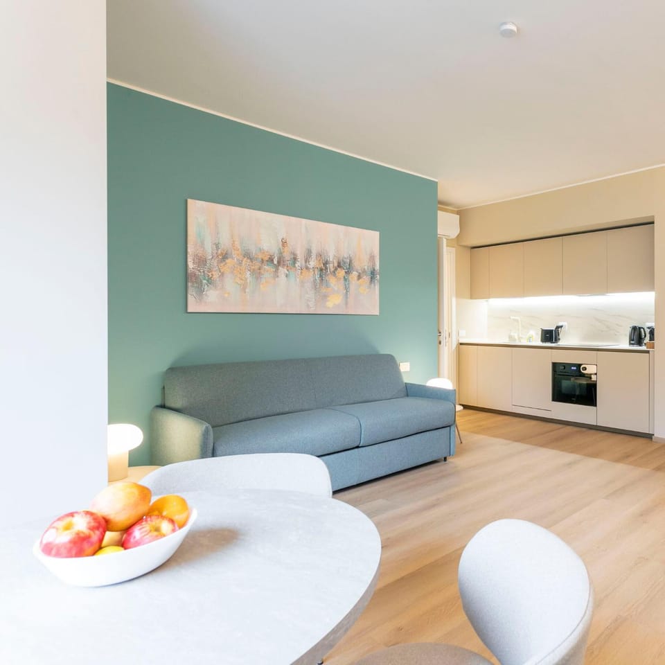 Kitchen or kitchenette, Living room