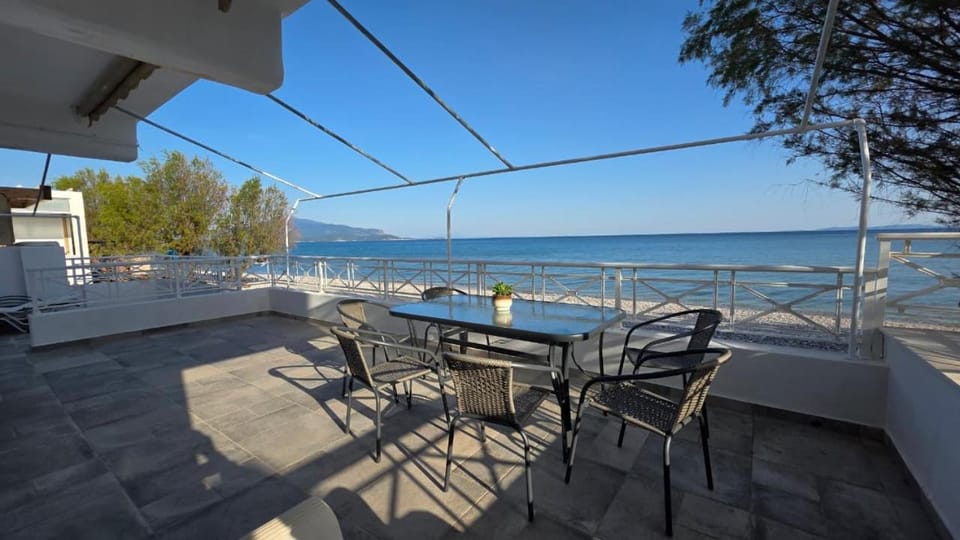 View (from property/room), Balcony/Terrace, Beach, Sea view