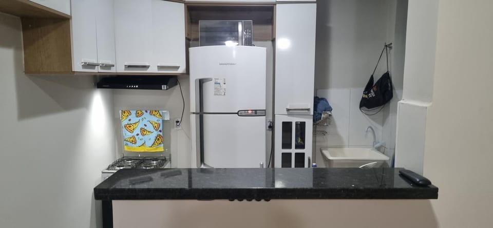 Kitchen or kitchenette, oven