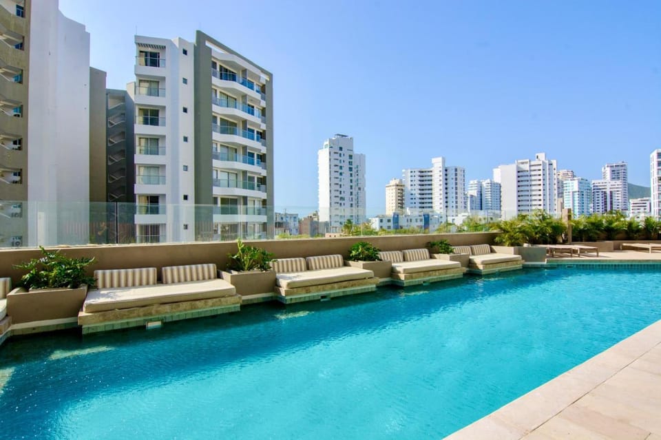 Patio, Day, View (from property/room), Balcony/Terrace, City view, Pool view, Swimming pool, Swimming pool, sunbed