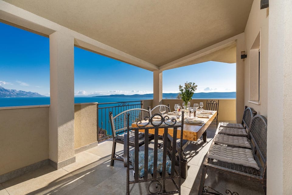 Balcony/Terrace, Seating area, Sea view