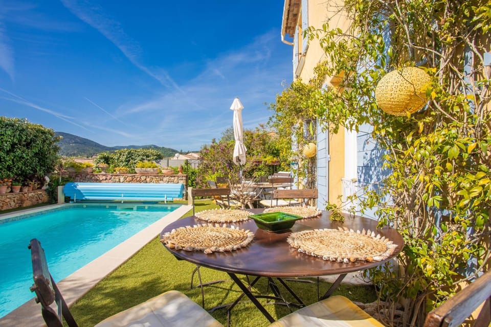 Property building, Living room, Swimming pool